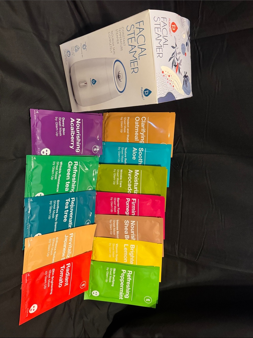 Facial Steamer with multiple Sheet Masks